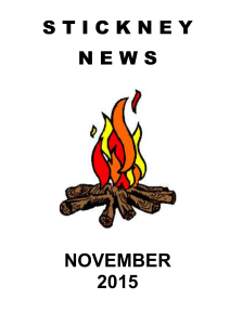 Stickney News - November 2015