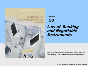 Essentials of Canadian Business Law