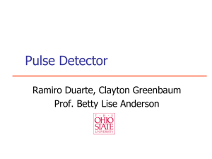 Pulse Detector Powerpoint (simpler circuit)