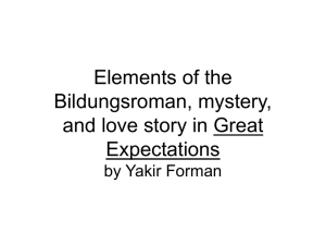 Elements of the Bildungsroman, the mystery, and the love story in