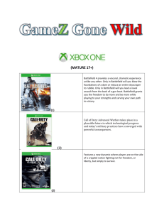 GAME LIST - GameZ Gone Wild