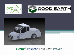 Firefly® Slideshow Presentation - The Electric Car Company of Long