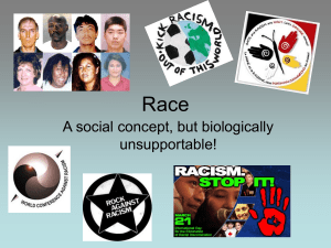 Race: Humanity's Most Dangerous Myth