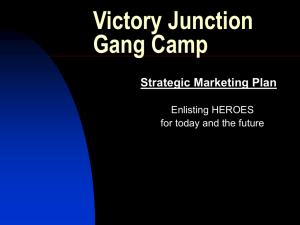 Victory Junction Gang Camp - Valdosta State University