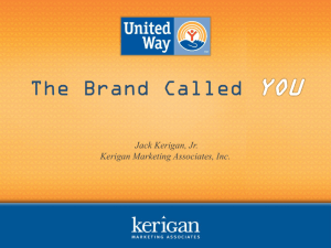 The Brand Called You