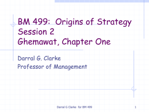 BM 499_Chapter One