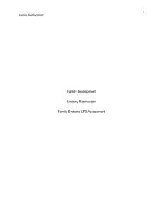 FS LP3 Family Development Assessment