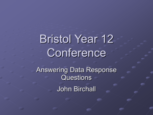 Bristol Year 12 Conference