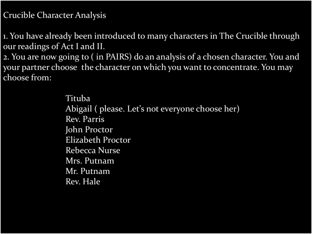 the crucible characters elizabeth proctor