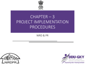 1 Introduction Chapter-3 Project Implementation - DDU-GKY