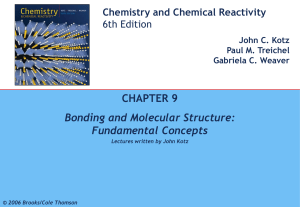 Chapter 9 Powerpoint - UIC Department of Chemistry