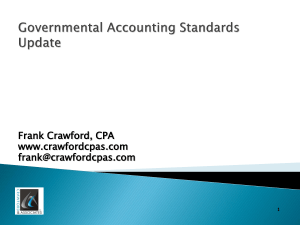 Accounting and Auditing Issues Affecting Oklahoma