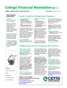South Carolina Scholarship Programs