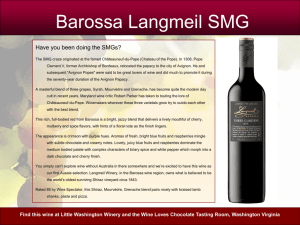 Barossa Langmeil - Little Washington Winery