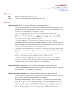 Curriculum Vitae - Getting to 2100