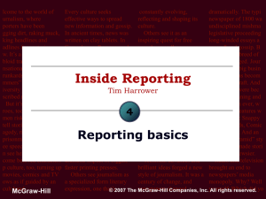 Inside Reporting - Go back to main page