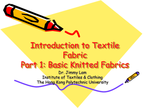 Part 1:Knitting Basic