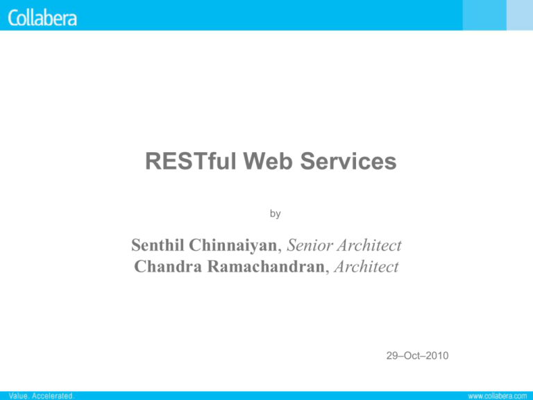 Restful Web Services Meaning