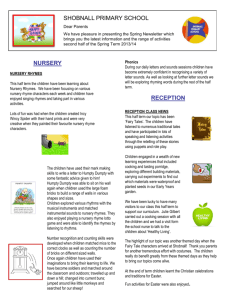 Spring Newsletter 2 2014 - Shobnall Primary School