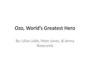 Ozo, World's Greatest Hero
