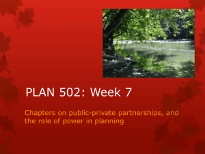 PLAN 502: Week 7