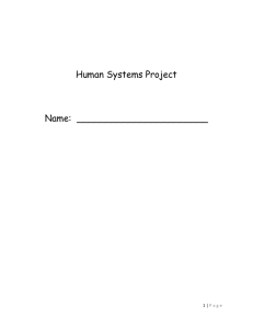 Human Systems Project