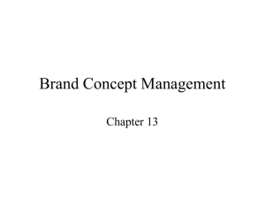 Brand Concept Management