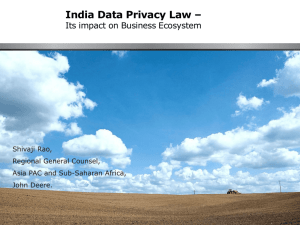 Data Privacy Law - Slides - Association of Corporate Counsel