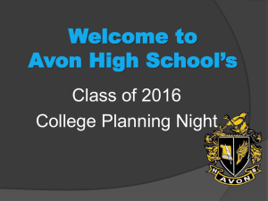 Avon High School - Avon Community School Corporation