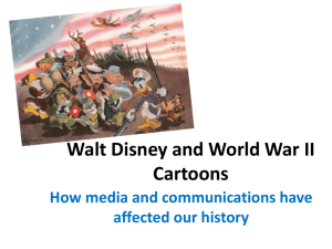 Walt Disney and World War II Cartoons