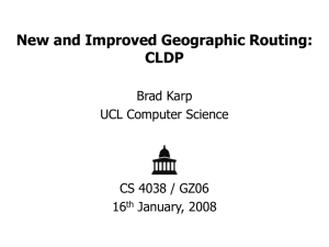 CLDP - UCL Computer Science