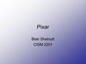 Pixar - Valdosta State University