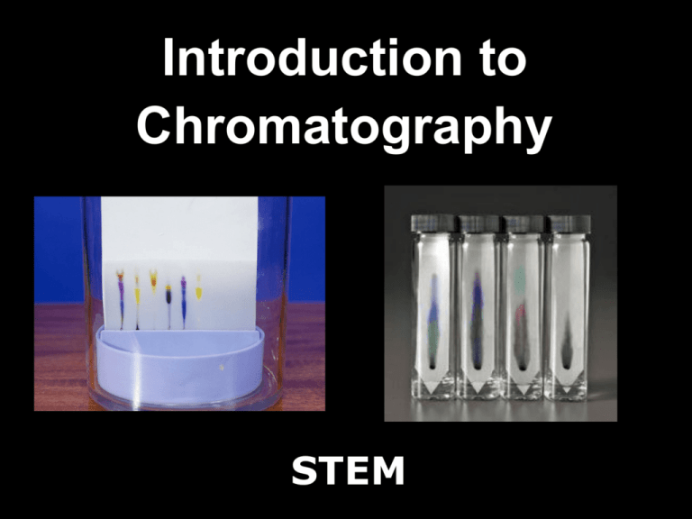 Chromatography The Naked Science Society