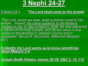 3 Nephi 24-27