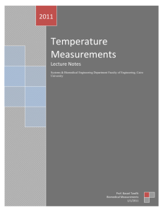 Temperature Measurements