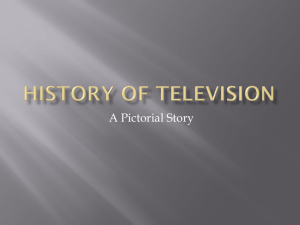 History of Television1