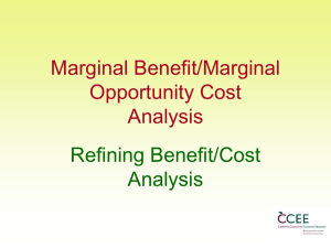 Marginal Cost - California Council on Economic Education