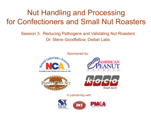 Nut Handling and Processing for Confectioners and Small Nut