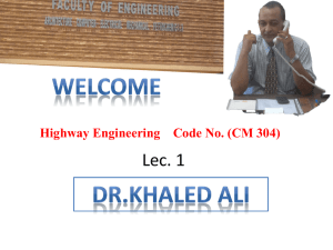 History of highway engineering