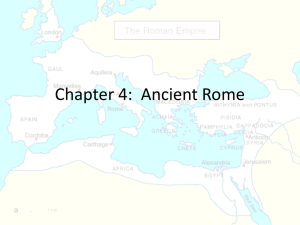 Chapter 4 Ancient Rome