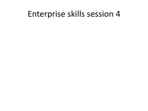 session 4 Presentation - EnterpriseSkillsUniversityofHull