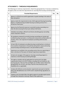 attachment 2 - threshold requirements