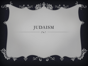 Judaism Div 8