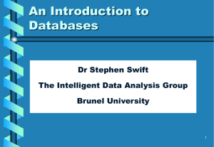 Presentation - Brunel University