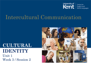 Intercultural Communication Session 2