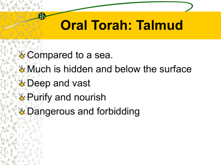 Mishnah Oral