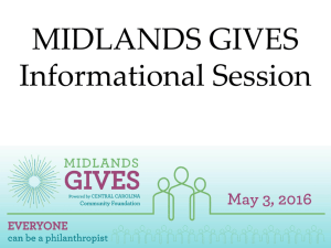Nonprofit Information Sessions Powerpoint