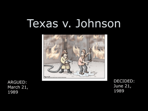 Texas v. Johnson