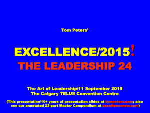 Leadership 24: The Art of Leadership Conference