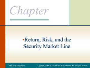 05. Risk & Return